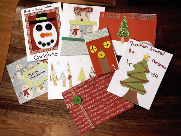 Homemade Christmas Card Ideas